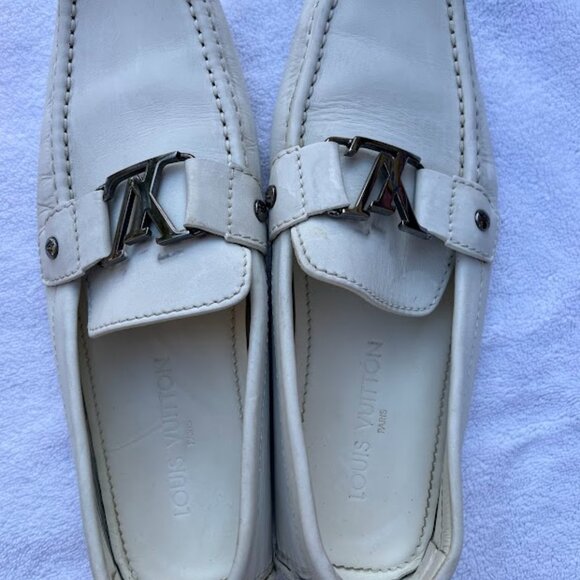White Louis Vuitton Men’s loafers Monte Carlo size 8EU(9US) - Picture 10 of 16